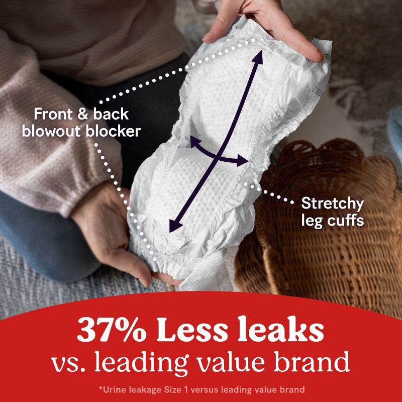 slide 5 of 14, Huggies Little Snugglers Diapers - Size 3 - 76ct, 3 x 76 ct