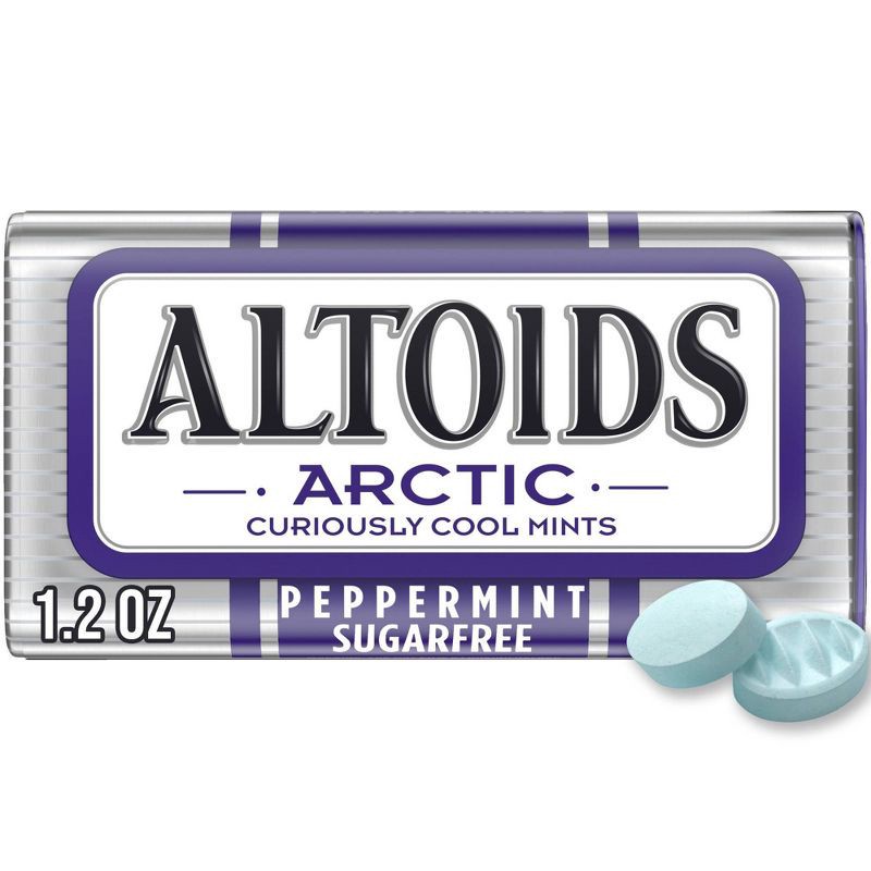 slide 1 of 10, Altoids Arctic Peppermint Breath Mint Hard Candies - 1.2oz, 1.2 oz