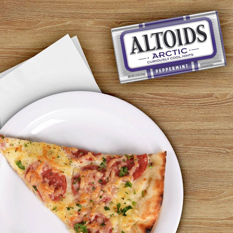 slide 7 of 10, Altoids Arctic Peppermint Breath Mint Hard Candies - 1.2oz, 1.2 oz