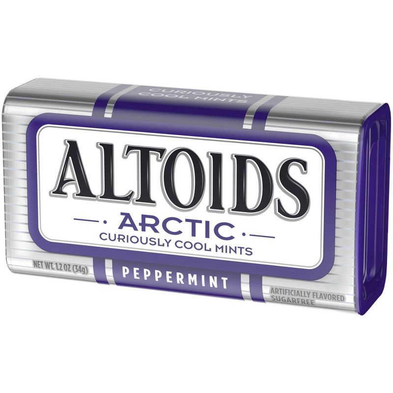 slide 10 of 10, Altoids Arctic Peppermint Breath Mint Hard Candies - 1.2oz, 1.2 oz