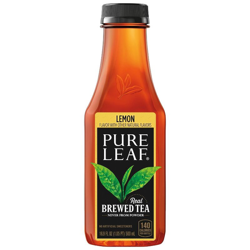 slide 3 of 5, PURE LEAF RTD Pure Leaf Lemon Iced Tea - 6pk/16.9oz Bottles, 6 ct; 16.9 oz