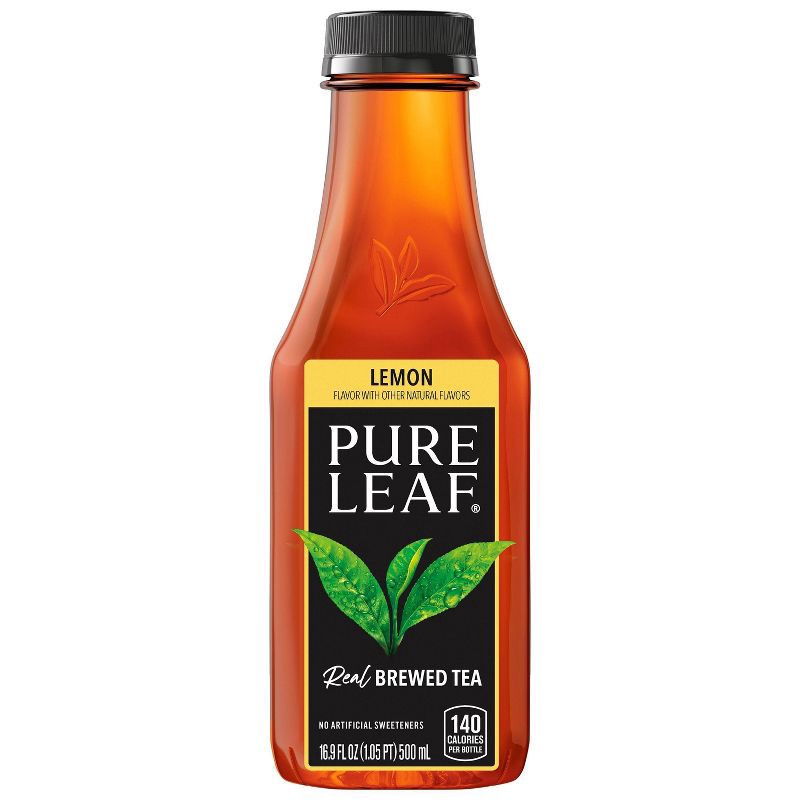 slide 6 of 8, PURE LEAF RTD Pure Leaf Lemon Iced Tea - 6pk/16.9oz Bottles, 6 ct; 16.9 oz