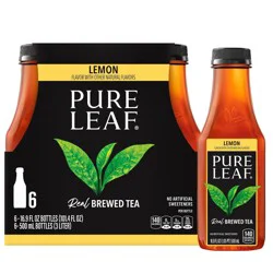 PURE LEAF RTD Pure Leaf Lemon Iced Tea - 6pk/16.9oz Bottles