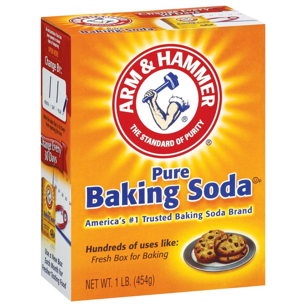 slide 2 of 3, ARM & HAMMER Pure Baking Soda, 1 lb