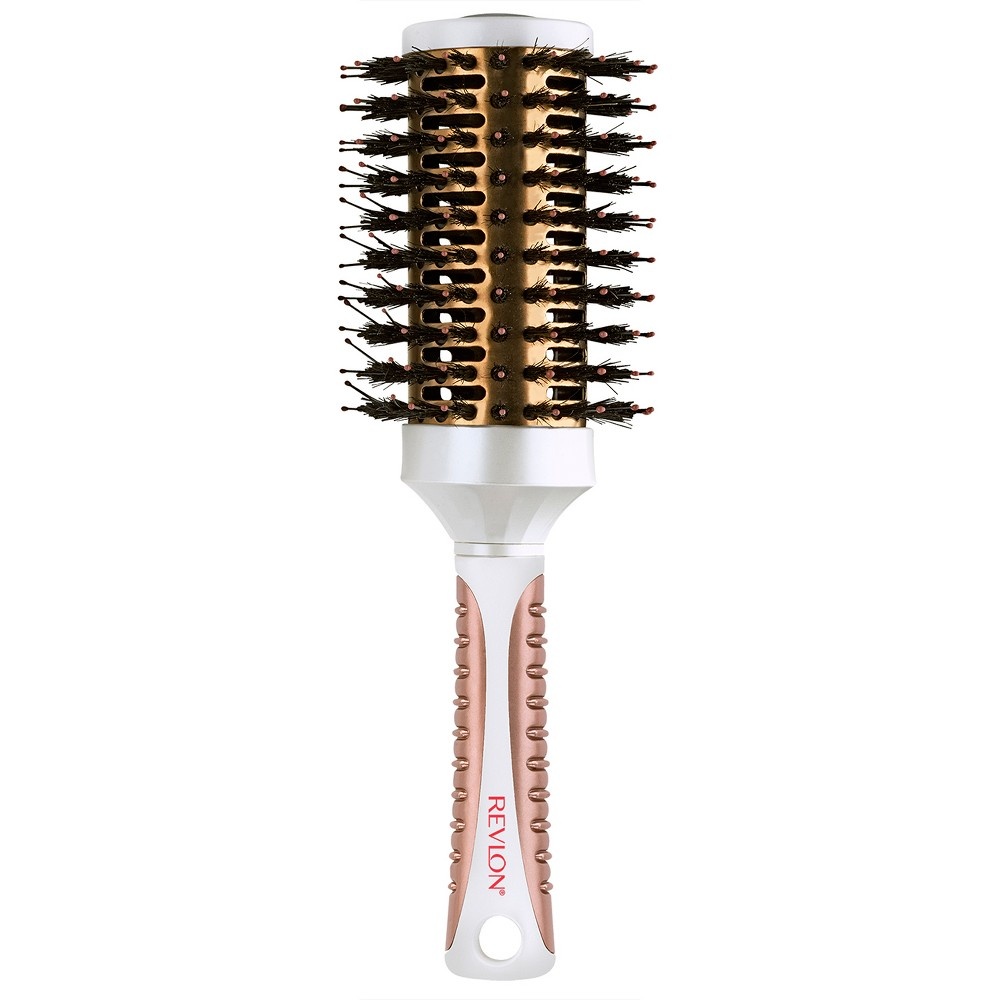 slide 2 of 2, Revlon Rose Gold Professional Porcupine Brush, 2 in