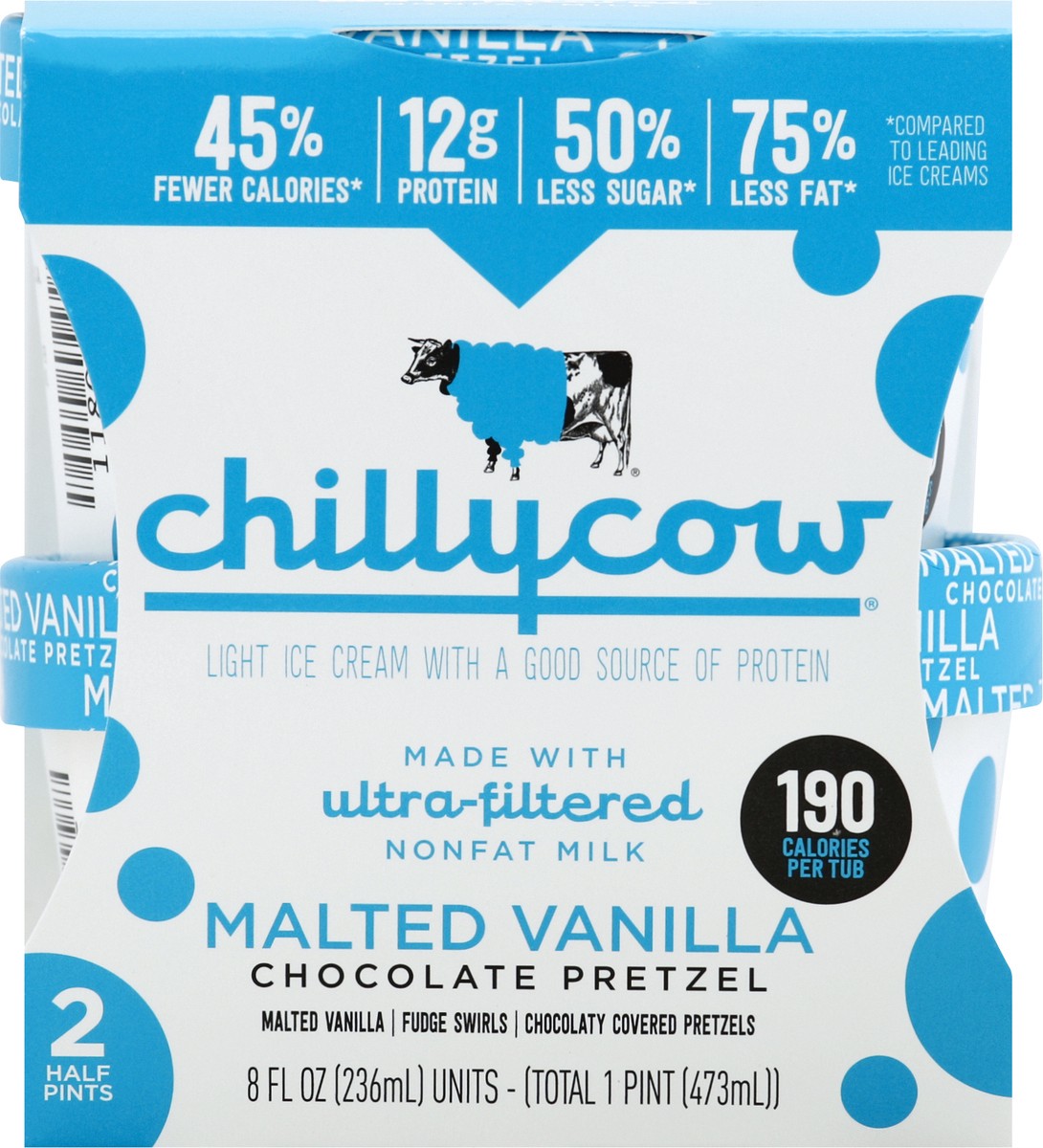 slide 11 of 13, CHILLYCOW Ice Cream 2 ea, 2 ct