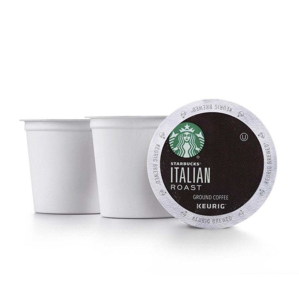 slide 2 of 5, Starbucks Italian Dark Roast Coffee - Keurig K-Cup Pods, 16 ct