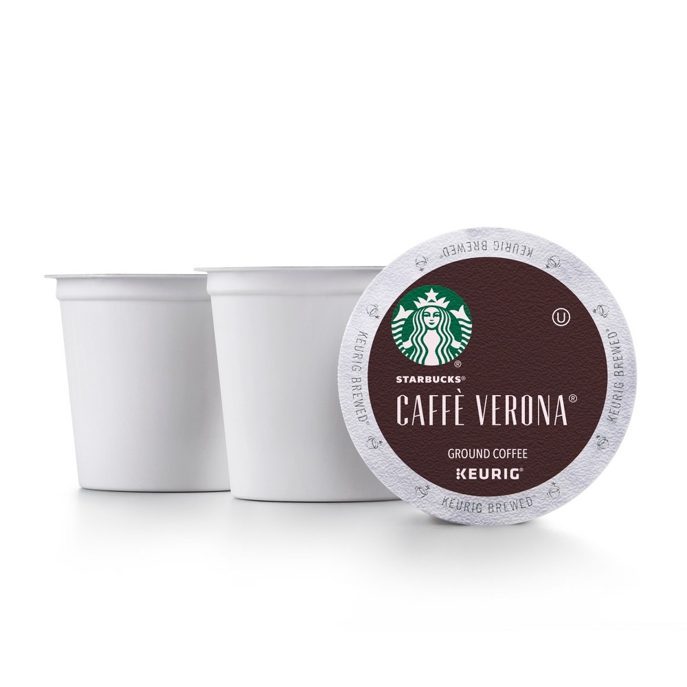 slide 2 of 5, Starbucks Caff Verona Dark Roast Coffee Cup Pods, 16 ct