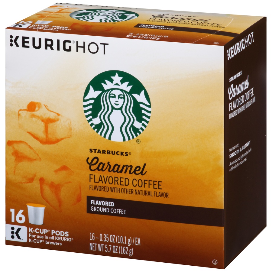 slide 3 of 7, Starbucks Caramel Coffee Cup Pods, 16 ct