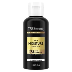 Tresemme Moisture Rich Conditioner -Travel Size - 3 fl oz: For All Hair Types, Cream Form, Paraben & Sulfate-Free