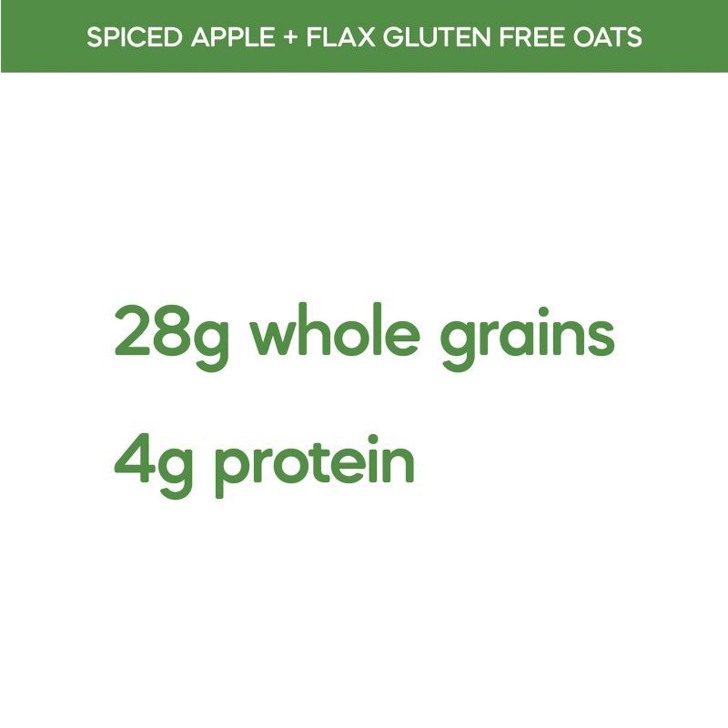 slide 5 of 6, Nature's Path Organic Gluten Free Oatmeal Spiced Apple with Flax - 11.3oz, 11.3 oz