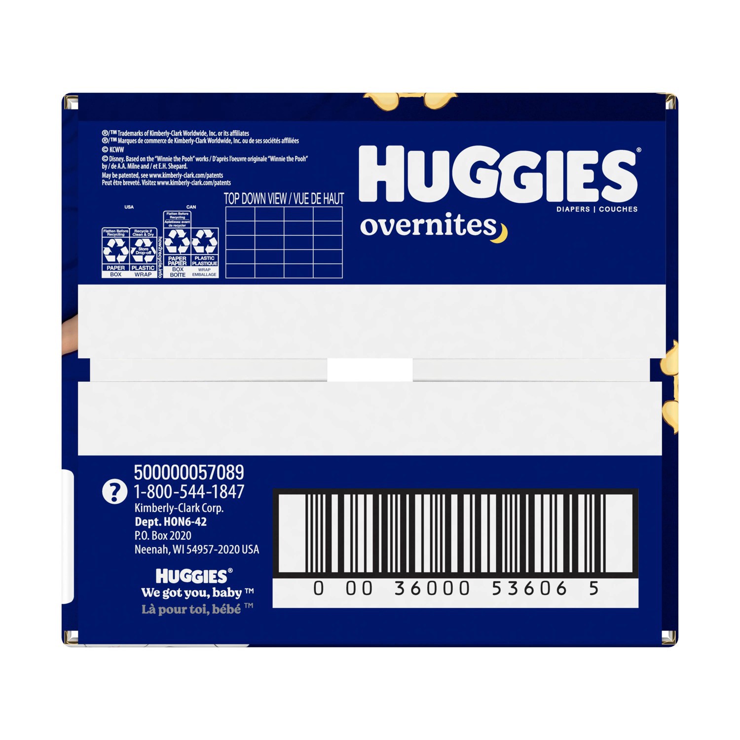 slide 13 of 13, Huggies Disposable Overnight Diapers - Size 6 - 42ct, 42 ct