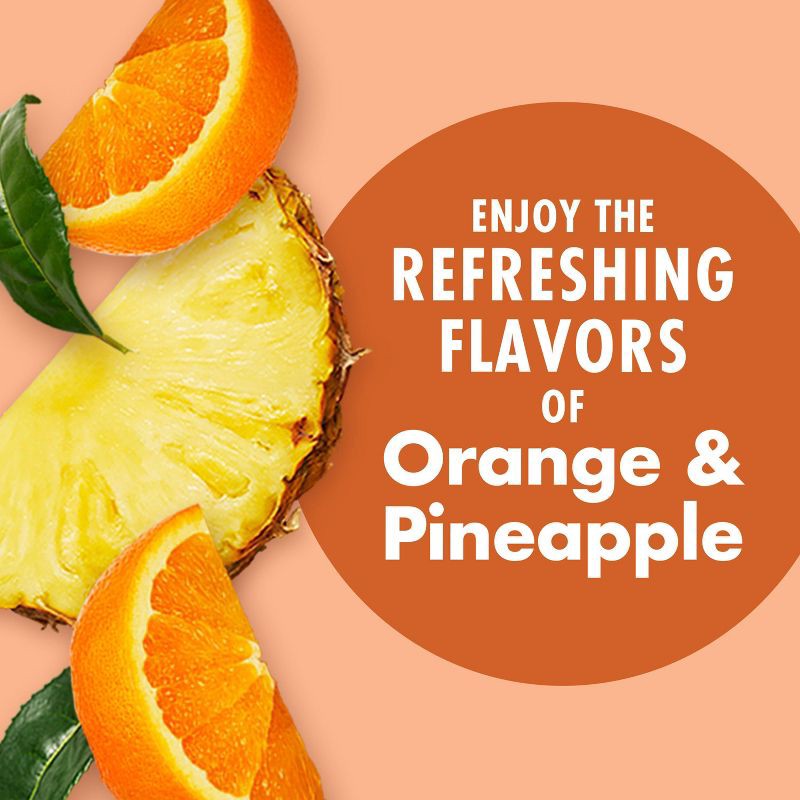 slide 4 of 9, V8 Juice V8 +ENERGY Orange Pineapple Energy Drink - 6pk/8 fl oz Cans, 6 ct; 8 fl oz