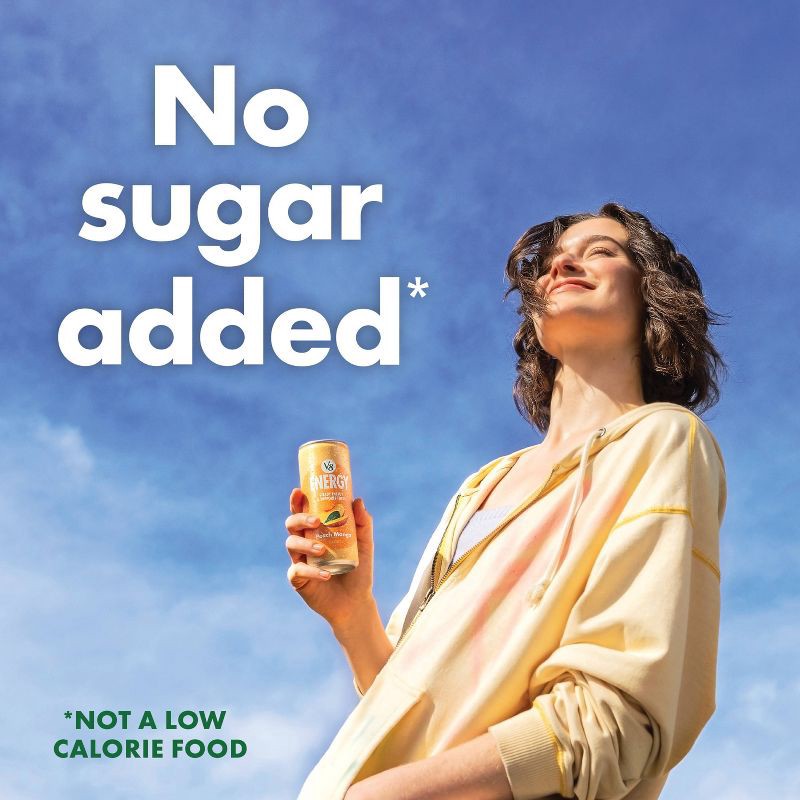 slide 5 of 8, V8 Juice V8 +ENERGY Orange Pineapple Energy Drink - 6pk/8 fl oz Cans, 6 ct; 8 fl oz