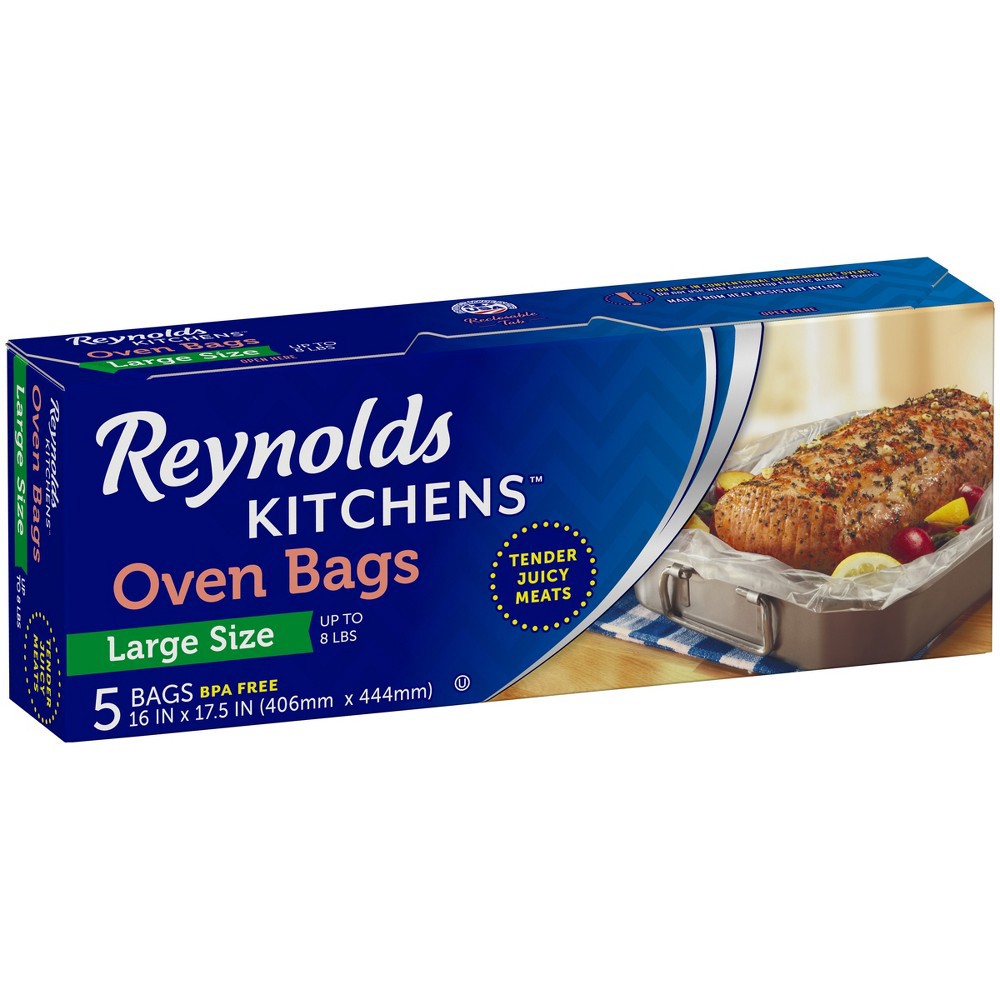 slide 4 of 5, Reynolds Oven Cooking Bags, 5 ct