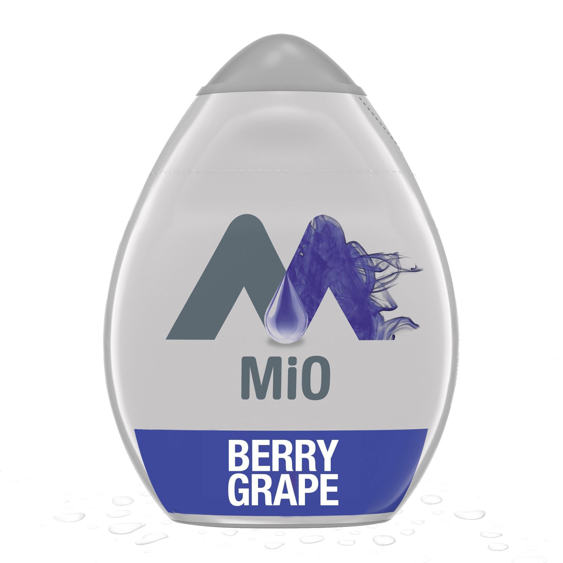 slide 1 of 9, MiO Berry Grape Liquid Water Enhancer Bottle, 1.62 fl oz