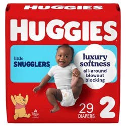 Huggies Little Snugglers Gentle Protection Diapers - Size 2 - 29ct