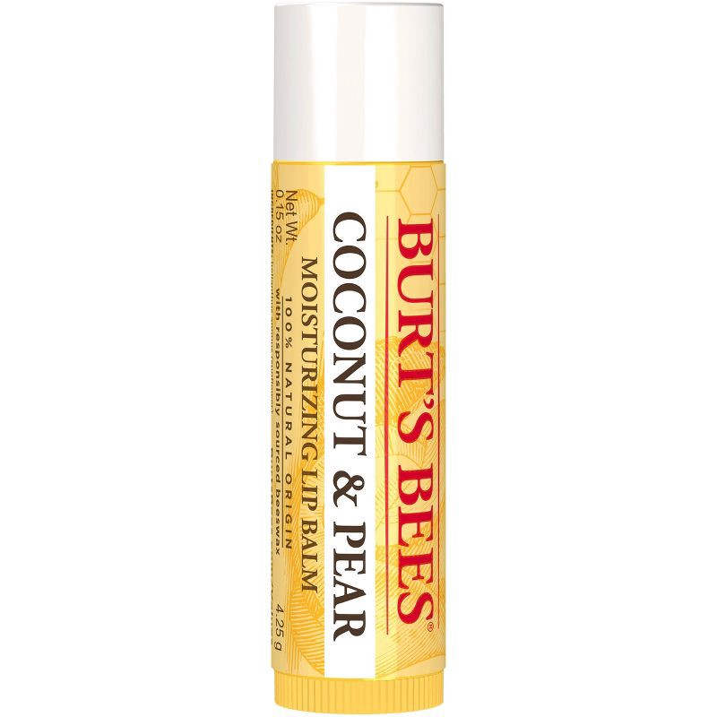 slide 2 of 8, Burt's Bees Coconut and Pear Lip Balm - 0.15oz, 0.15 oz