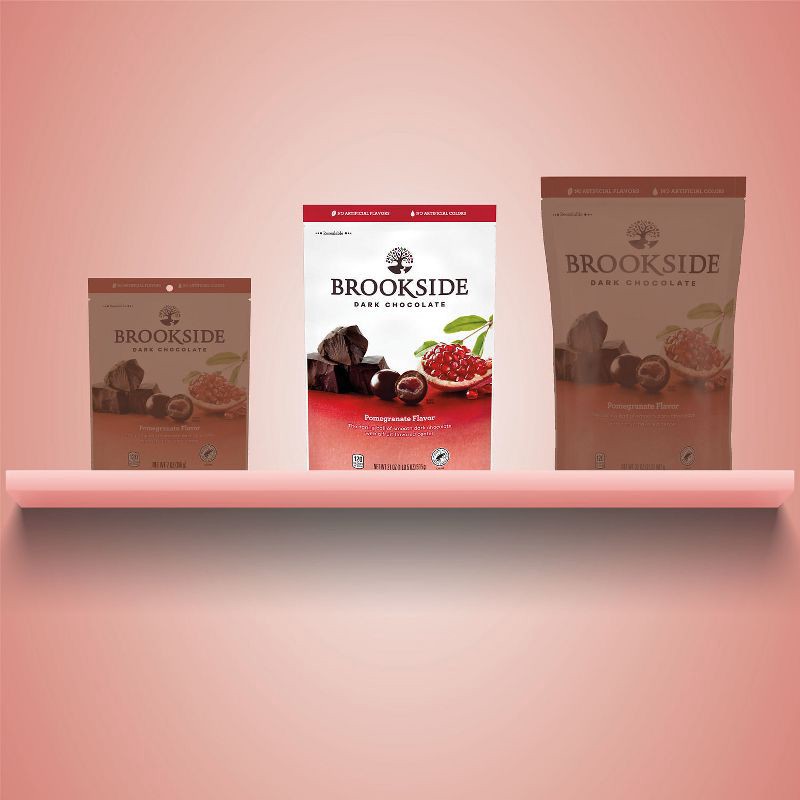 slide 7 of 7, Brookside Pomegranate Flavor Dark Chocolate Candy - 21oz, 21 oz