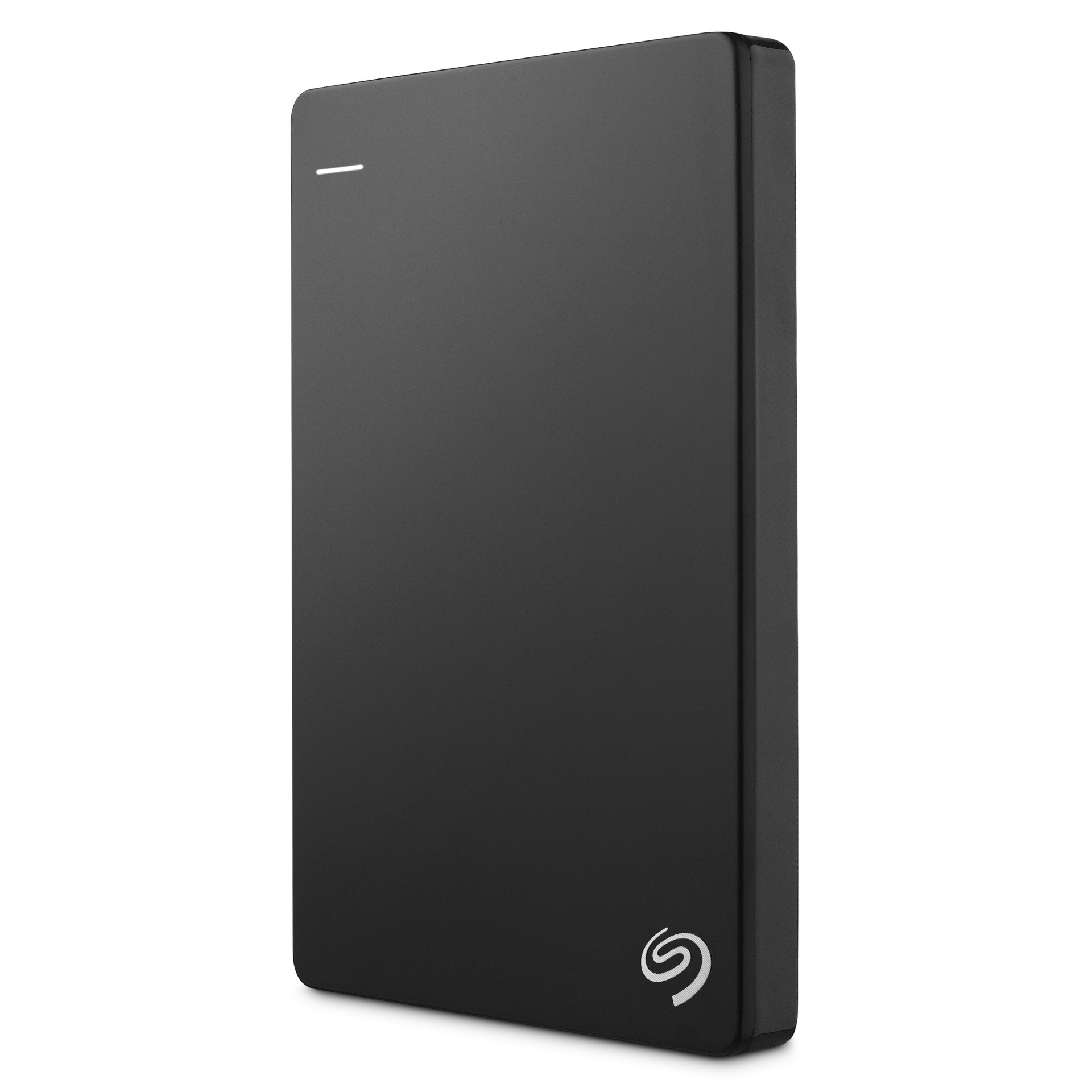 slide 1 of 5, Seagate Backup Plus Slim 1tb Portable External Hard Drive with Mobile Device Backup USB 3.0 (Stdr1000100) - Black, 1 ct