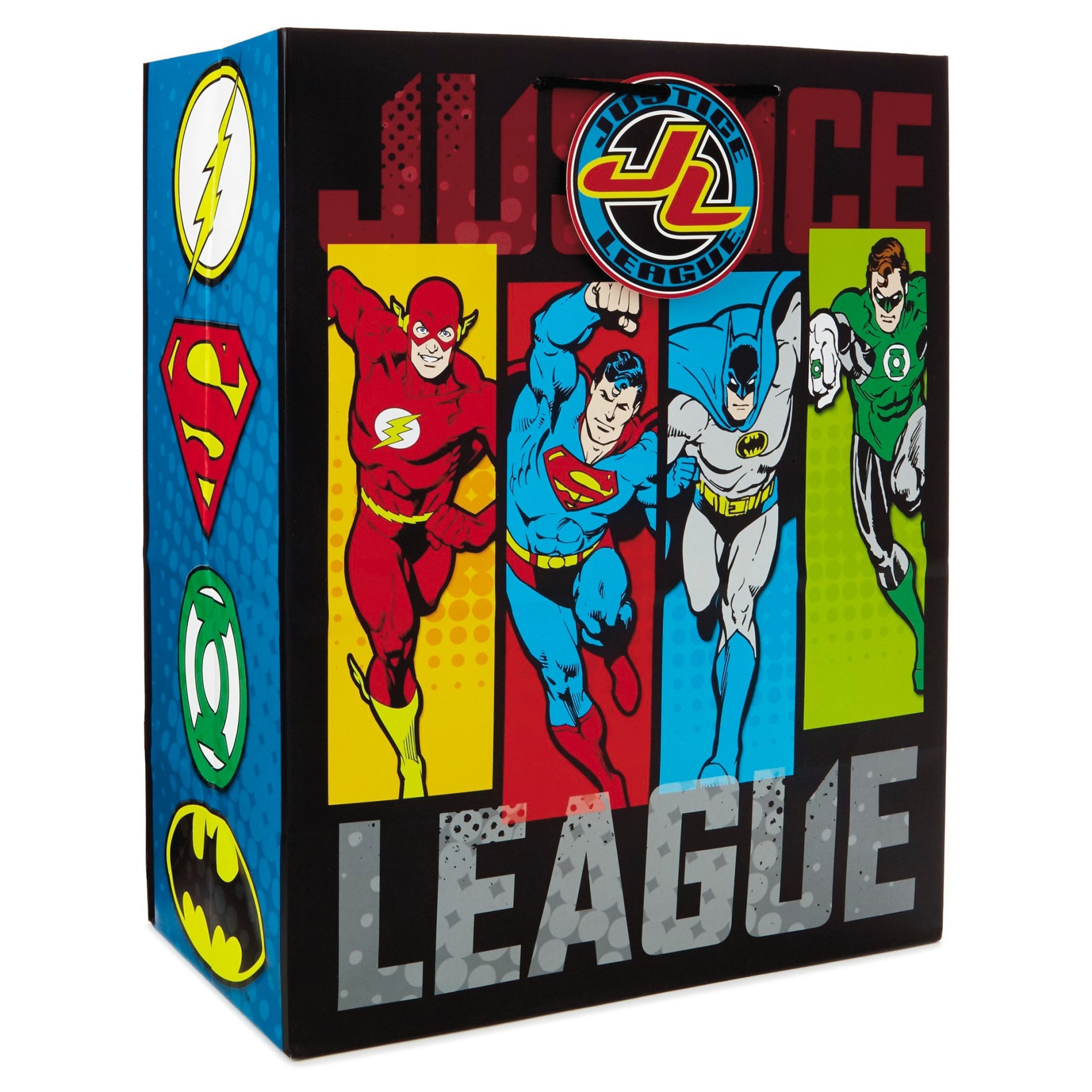 slide 1 of 2, Hallmark Justice League Medium Gift Bag, 1 ct