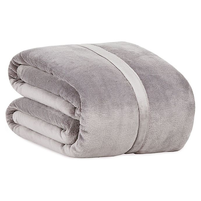 slide 1 of 1, Berkshire Blanket Serasoft Full/Queen Blanket - Frost Grey, 1 ct