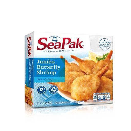 slide 4 of 59, SeaPak Shrimp and Seafood Co. Jumbo Butterfly Shrimp 9 oz. Box, 9 oz