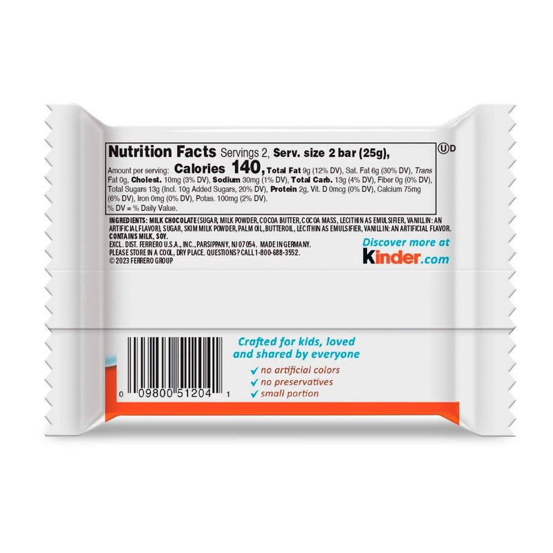 slide 3 of 5, Kinder Chocolate - 4ct, 4 ct