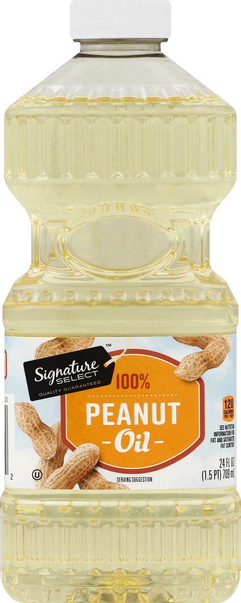 slide 2 of 2, Signature Select Peanut Oil 24 oz, 24 oz