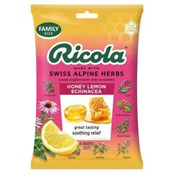 Ricola Honey Lemon with Echinacea Menthol Cough Drops - 45ct