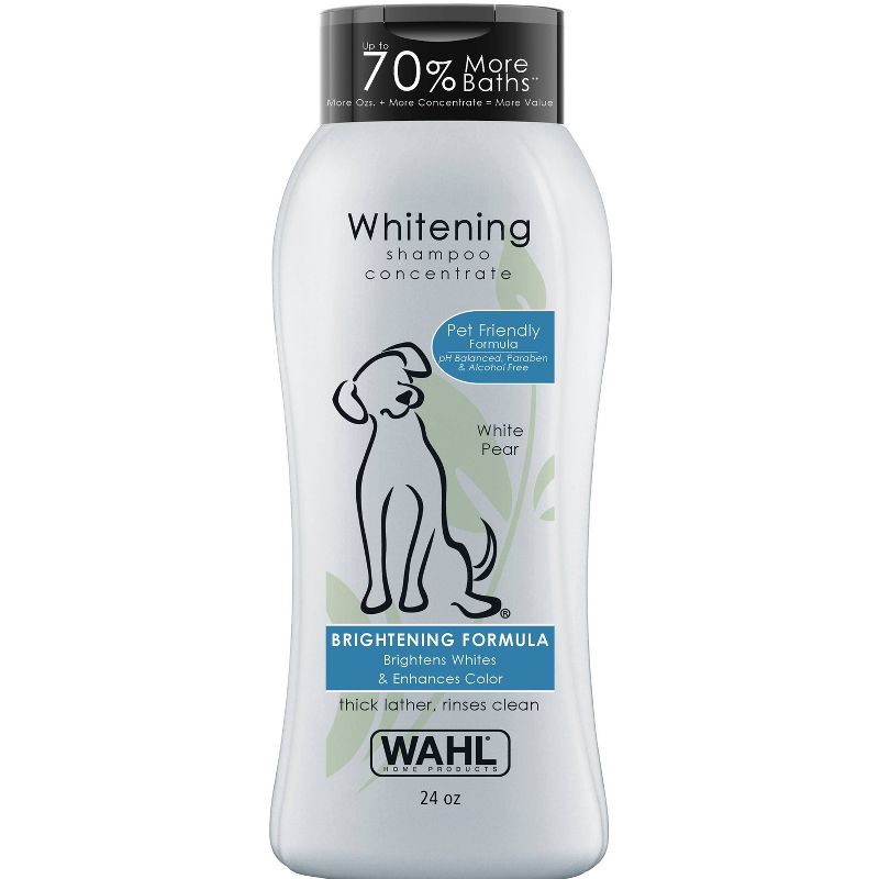 slide 1 of 3, Wahl Pet Shampoo Whitening Brightening Formula White Pear - 24oz, 24 oz