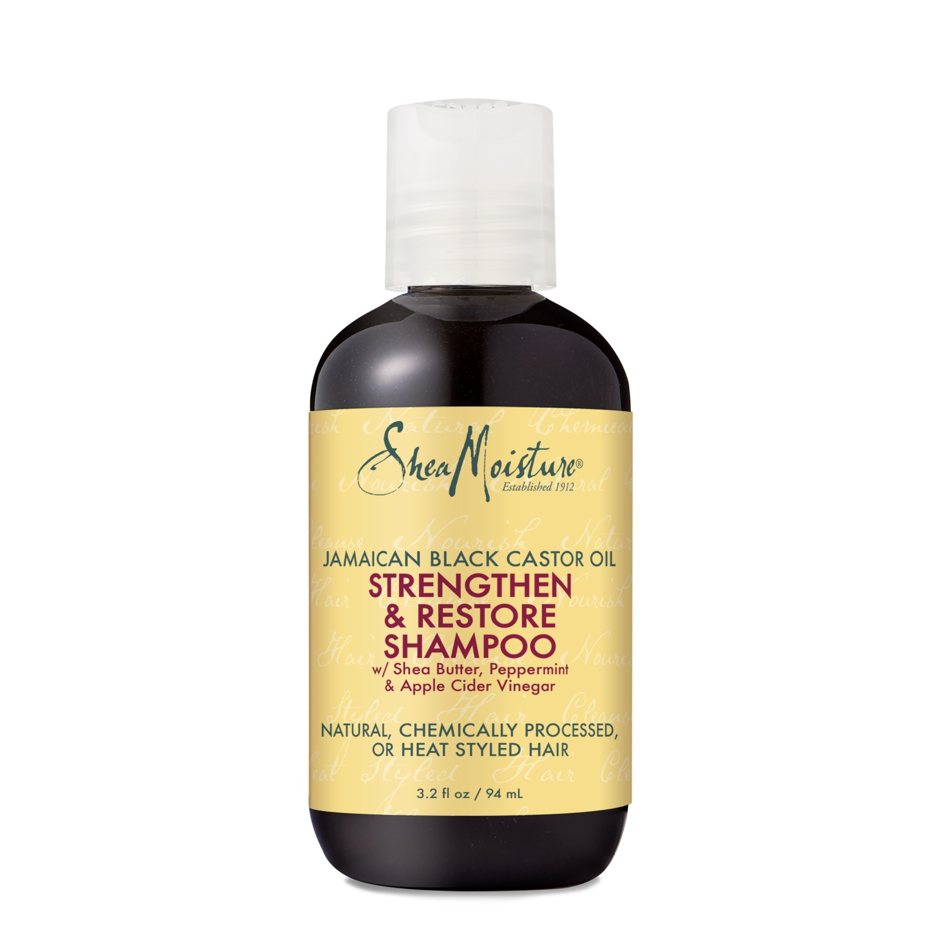 slide 1 of 3, SheaMoisture Jamaican Black Castor Oil Strengthen & Restore Shampoo Travel Size - 3.2 fl oz, 3.2 fl oz