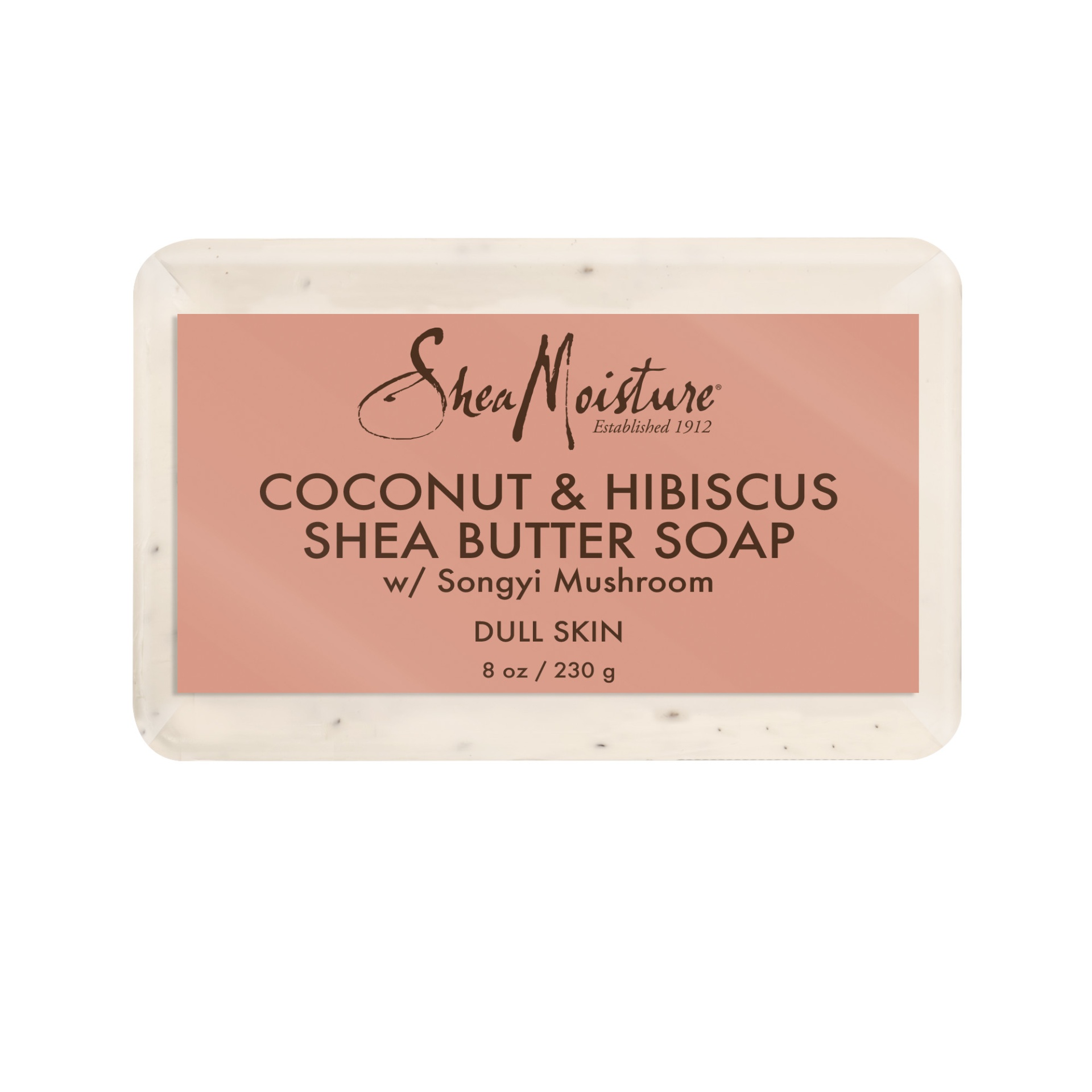 slide 1 of 1, SheaMoisture Coconut & Hibiscus Shea Butter Soap, 8 oz