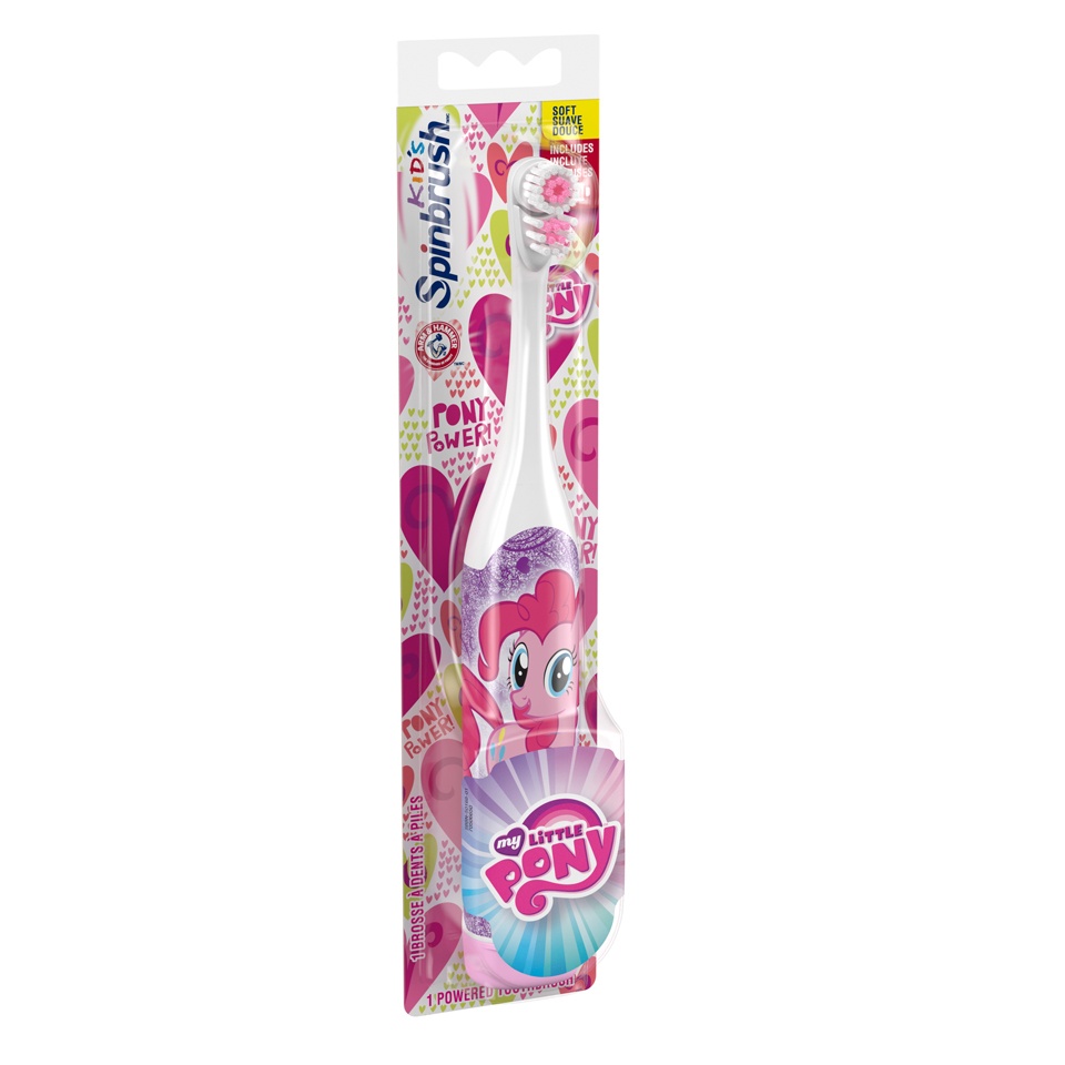 slide 2 of 3, ARM & HAMMER Kids' Spinbrush My Little Pony Electric Toothbrush, 1 ct