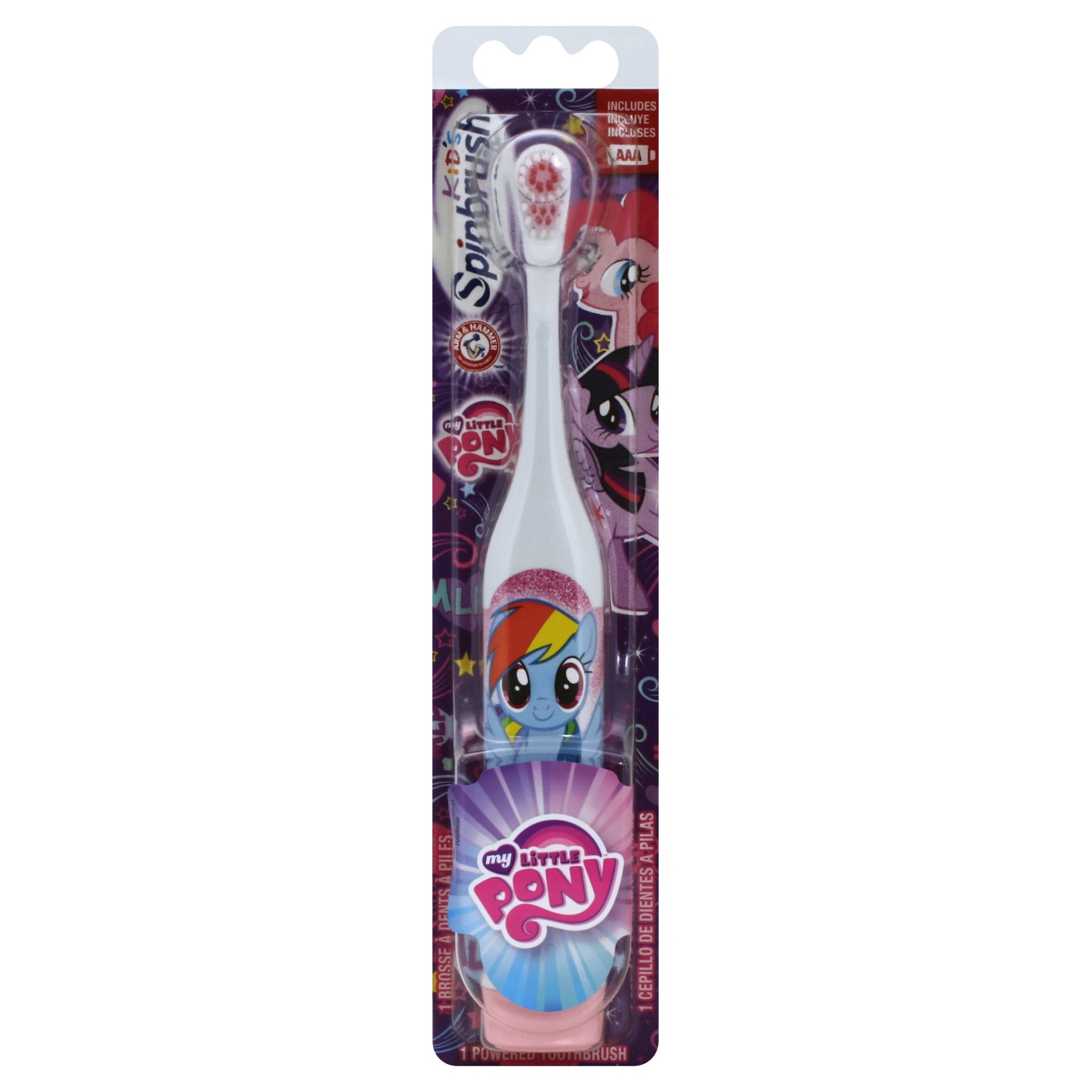 slide 1 of 3, ARM & HAMMER Kids' Spinbrush My Little Pony Electric Toothbrush, 1 ct