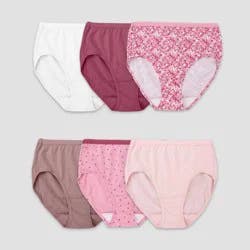 Fruit of the Loom Women's 6pk Cotton Brief Underwear - Colors May Vary 7