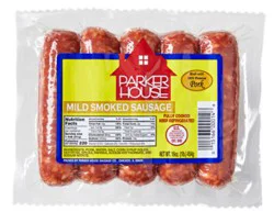 Parker House Mild Smoked Sausage - 16 Oz