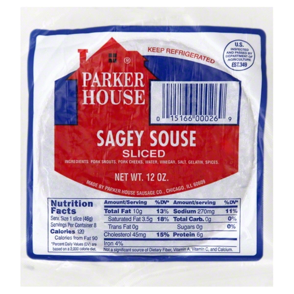 slide 1 of 1, Parker House Sagey Souse, 12 oz