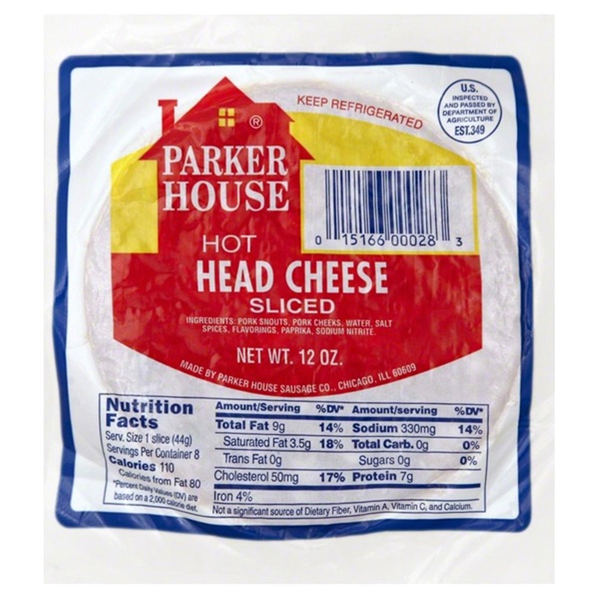 slide 1 of 1, Parker House Hot Head Cheese, 12 oz