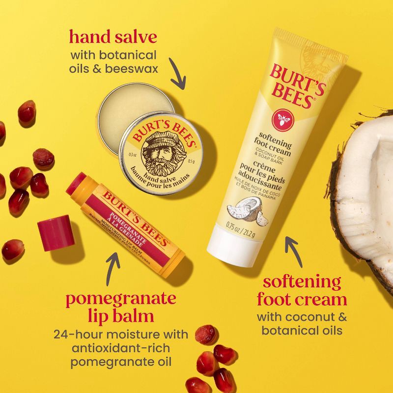 slide 7 of 14, Burt's Bees Tips and Toes Kit - 6ct, 6 ct