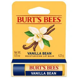 Burt&#x27;s Bees 100% Natural Origin Vanilla Bean Lip Balm - 0.15oz​