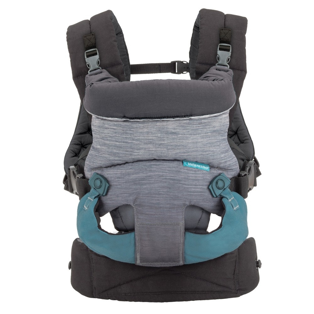 slide 2 of 8, Infantino Go Forward Baby Carrier - Gray, 1 ct