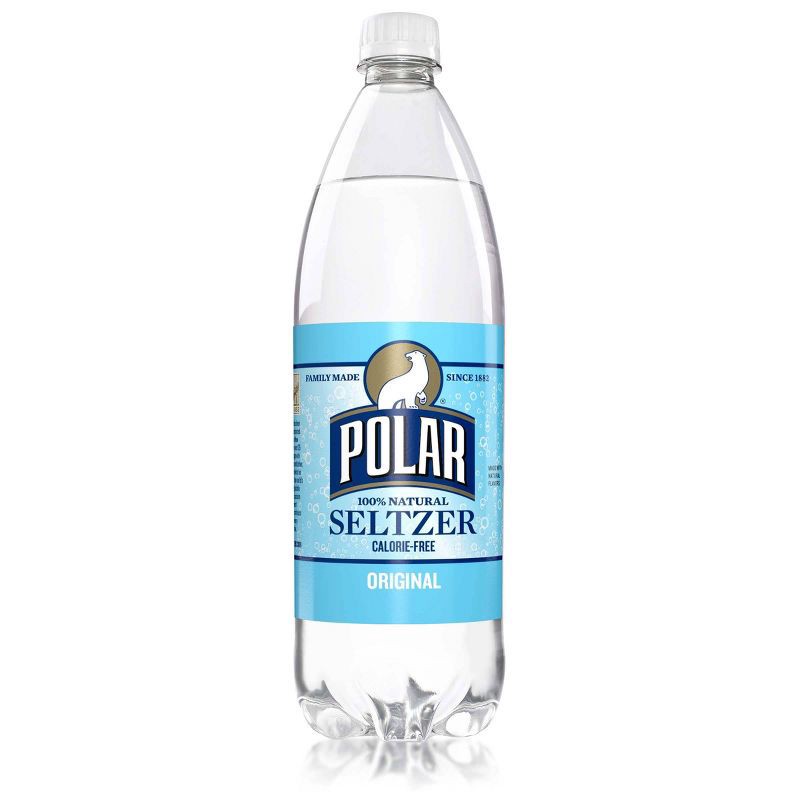 slide 1 of 3, Polar Beverages Polar Seltzer - 1 L Bottle, 1 liter
