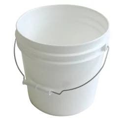 Argee White 2 Gallon Plastic Bucket