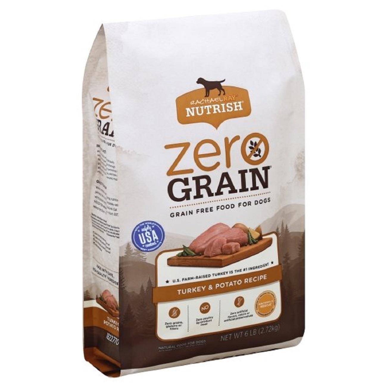 slide 1 of 2, Rachael Ray Nutrish Zero Grain Turkey And Potato Recipe Dry Dog Food, 6 lb