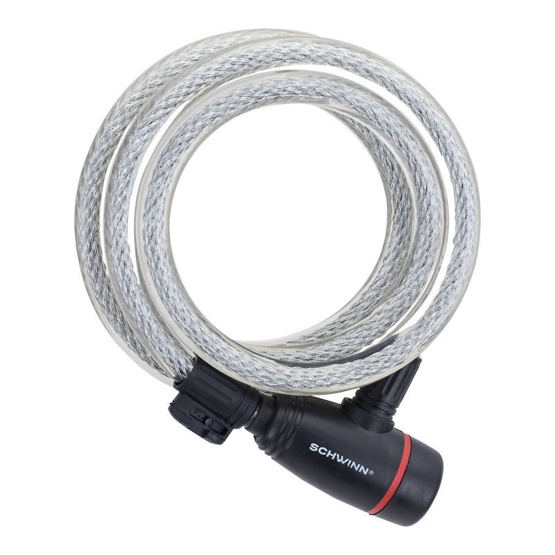 slide 5 of 7, Schwinn Cable Bike Lock - 6 Feet, 1 ct