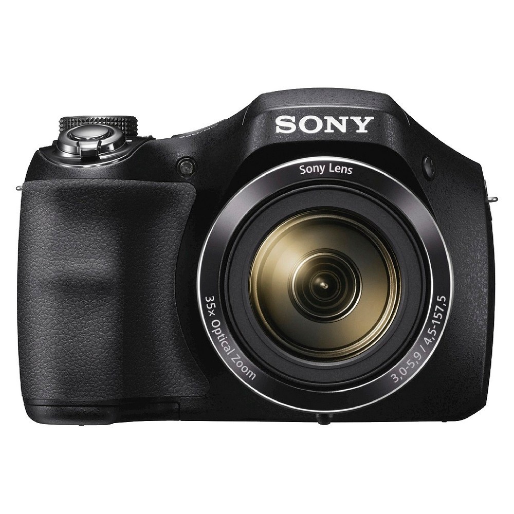slide 5 of 6, Sony DSCH300/B 20MP Digital Camera with 35X Optical Zoom - Black, 1 ct