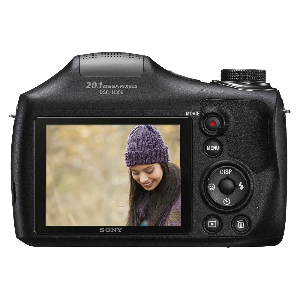 slide 4 of 6, Sony DSCH300/B 20MP Digital Camera with 35X Optical Zoom - Black, 1 ct