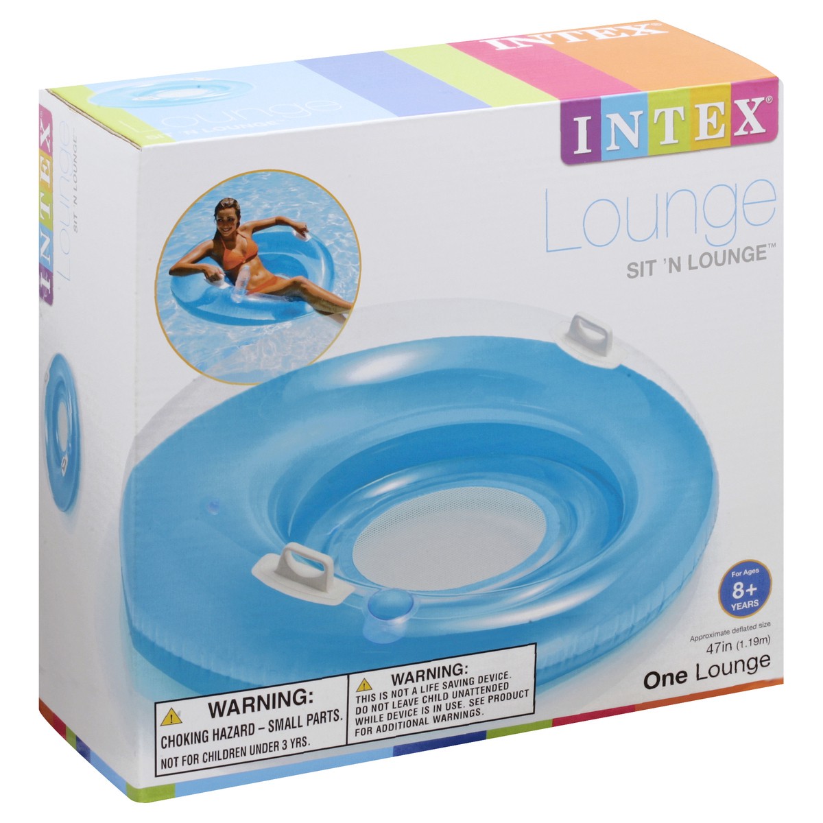 slide 5 of 5, Intex Lounge 1 ea, 1 ct