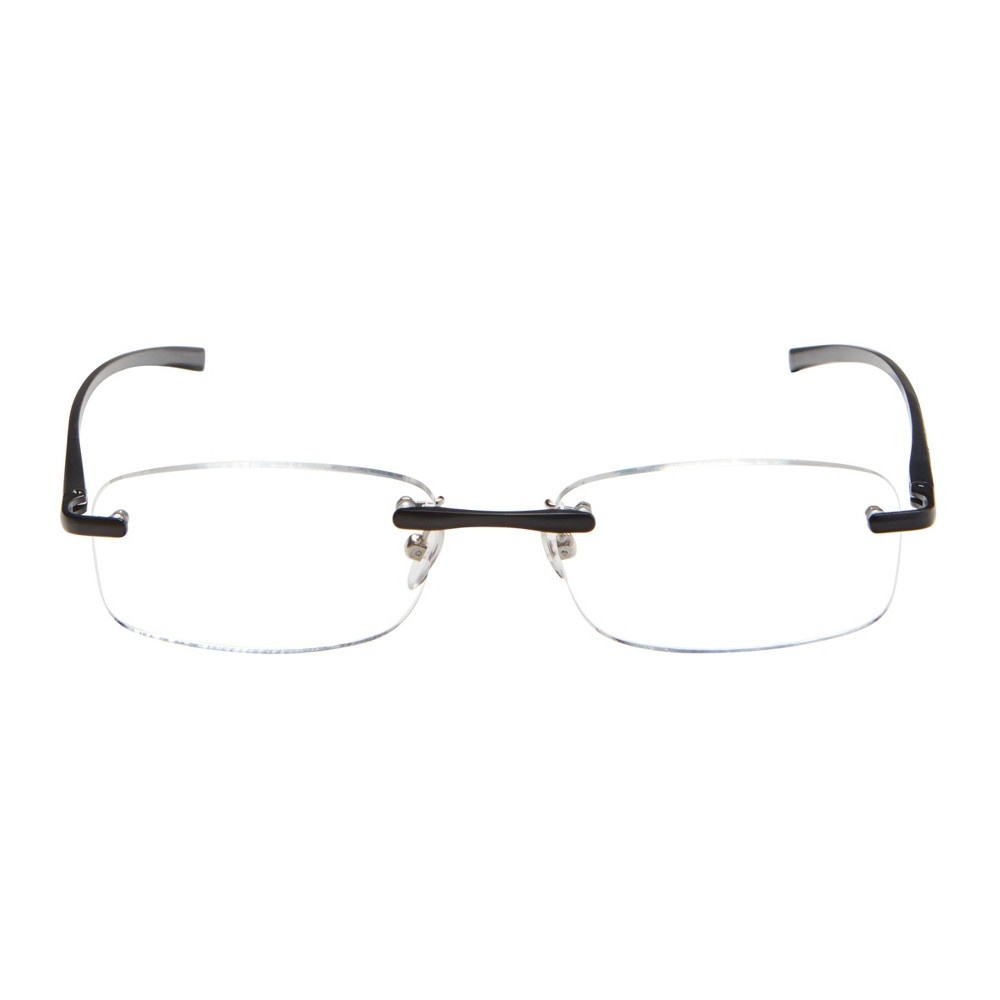 ICU Eyewear ICU Stanford Rimless Black Reading Glasses 1 ct | Shipt